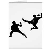Kung Fu Carte De Vœux
