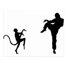 Kung Fu Carte Postale