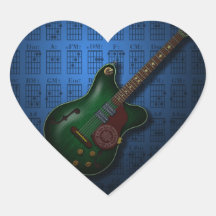 KuuMa Guitar 09 (B) シール・ステッカー