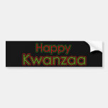 Kwanzaa heureux adhésif pour voiture