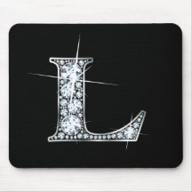 L copie Mousepad "de Bling de diamant" Tapis De Souris