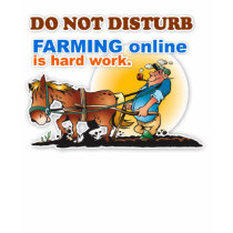 La "agriculture en ligne est pièce en t de dames d t-shirts