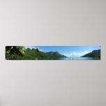 La baie du cuisinier. Moorea. Affiches