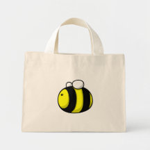 La bande dessinée gaffent l'abeille sacs