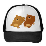 La bande dessinée plaisante mignonne soutient le c casquettes