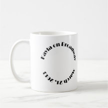 La barre MitzvahParty favorise des cadeaux de bat  Mugs