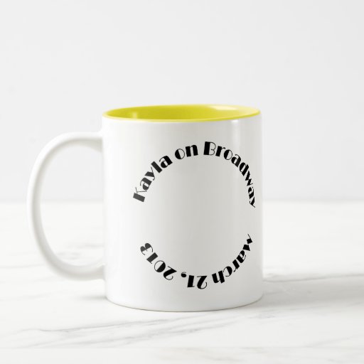 La barre MitzvahParty favorise des cadeaux de bat  Tasses