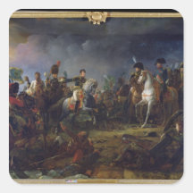 La bataille d'Austerlitz Autocollants