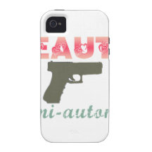 La beauté est semi-automatique étui vibe iPhone 4