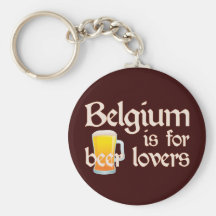 La Belgique est pour des amants de bière Porte-clés