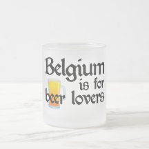 La Belgique est pour des amants de bière Tasse