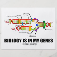 La biologie est dans mes gènes (la reproduction d' prospectus personnalisés