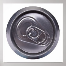la boisson peut - côté supérieur posters
