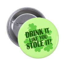 La boisson qu'il vous aiment l'a volé ! pin's avec agrafe