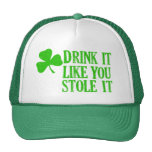La boisson qu'il vous aiment l'a volé casquette