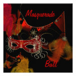 La boule de mascarade masque la partie noire rouge