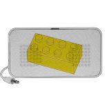 La brique jaune customisent par mon Minifig Haut-parleurs Mobiles