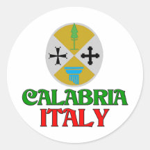 La Calabre Italie Adhésif