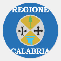 La Calabre, Italie Autocollants