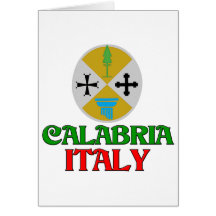 La Calabre Italie Carte