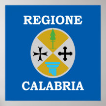 La Calabre, Italie Posters