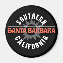 La Californie du sud - Santa Barbara Aimants