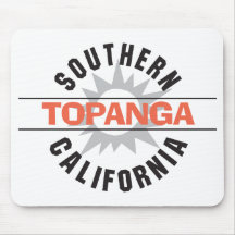 La Californie du sud - Topanga Tapis De Souris