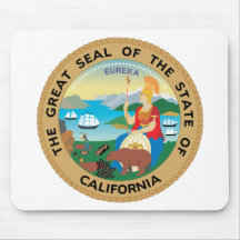 La Californie, Etats-Unis Tapis De Souris