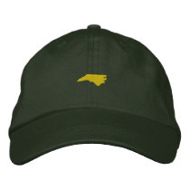 La Caroline du Nord casquettes brodées