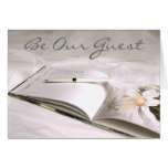 La carte de Guestbook (2), soit notre invité