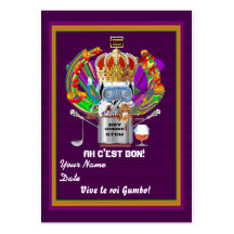 La carte de jet de mardi gras regardent svp des no cartes de visite personnelles