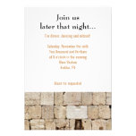 La carte de partie de réception de bat mitzvah de  invitations
