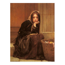 La carte postale avec baptisent la peinture de Bru