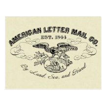 La carte postale d'American Letter Mail Company