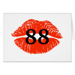 La carte romantique de 88 Valentine de radio-amate