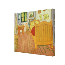 La chambre à coucher, 1888 (huile sur la toile) toile tendue sur châssis