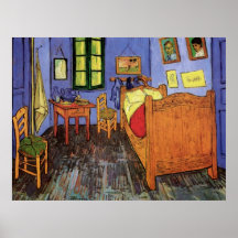 La chambre à coucher de Vincent dans Arles par Vin Posters