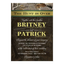 La chasse est au-dessus de chasser des invitations invitations
