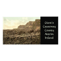 La chaussée du géant, comté Antrim Cartes De Vœux Avec Photo