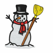 La CHEMISE des DAMES de BONHOMME DE NEIGE brodées