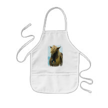 La chemise des enfants de mustang tabliers
