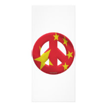 La Chine Double Cartes Customisées