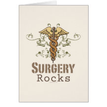La chirurgie bascule la carte de voeux de chirurgi