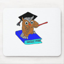 LA CHOUETTE ET LE SAVOIR.png Tapis De Souris