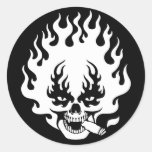 la cigare-flamme-SK-DKT Autocollants