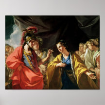 La clémence d'Alexandre le grand Posters