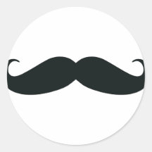 La conception de moustache adhésifs
