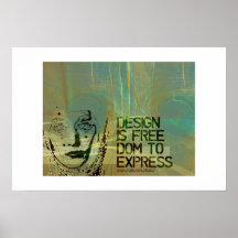 la conception est libre posters