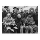 La conférence de Yalta Cartes Postales