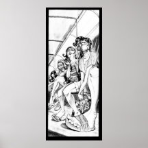 La copie de maison de tour de Bart Poster